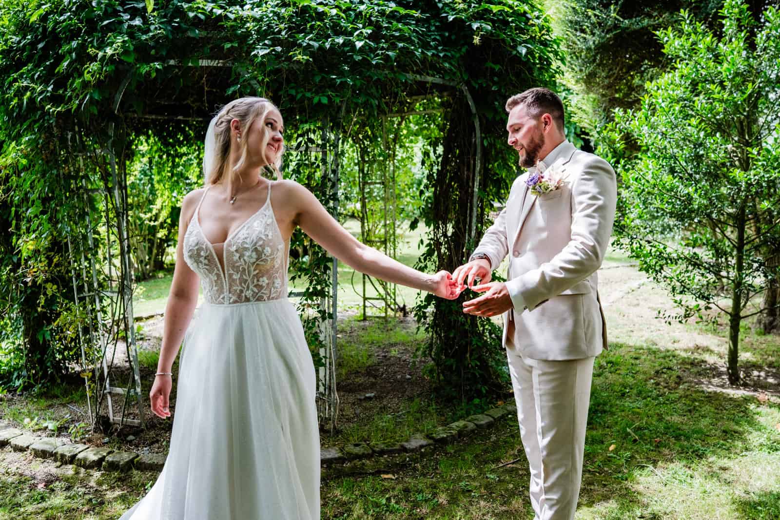 Hochzeit auf Schloss Meierhof in Düsseldorf