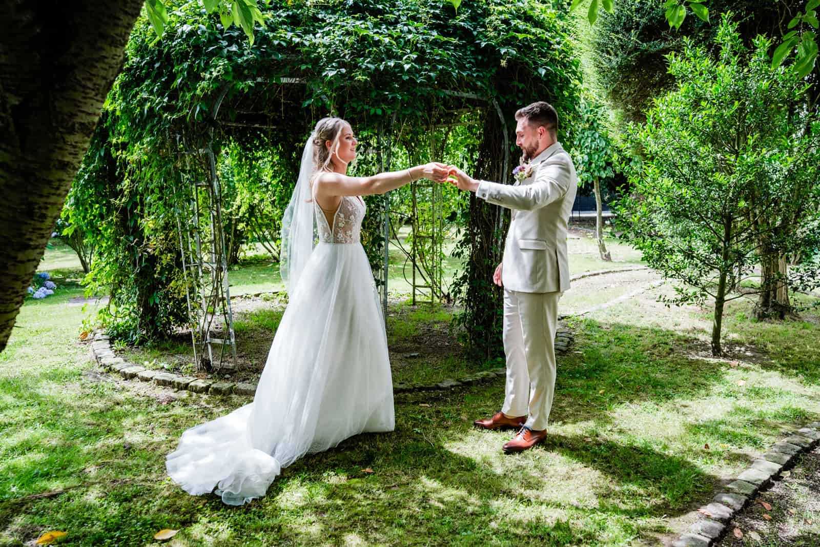 Hochzeit auf Schloss Meierhof in Düsseldorf