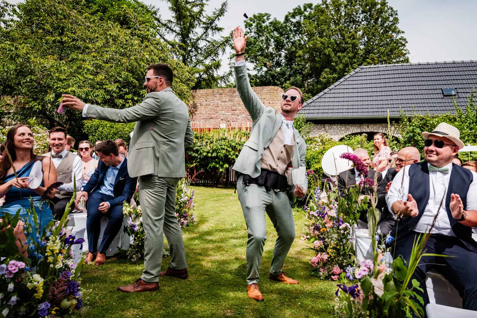 Hochzeit auf Schloss Meierhof in Düsseldorf