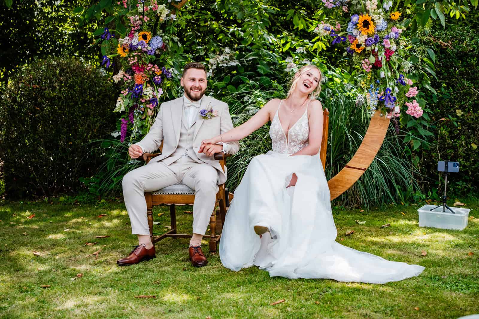 Hochzeit auf Schloss Meierhof in Düsseldorf