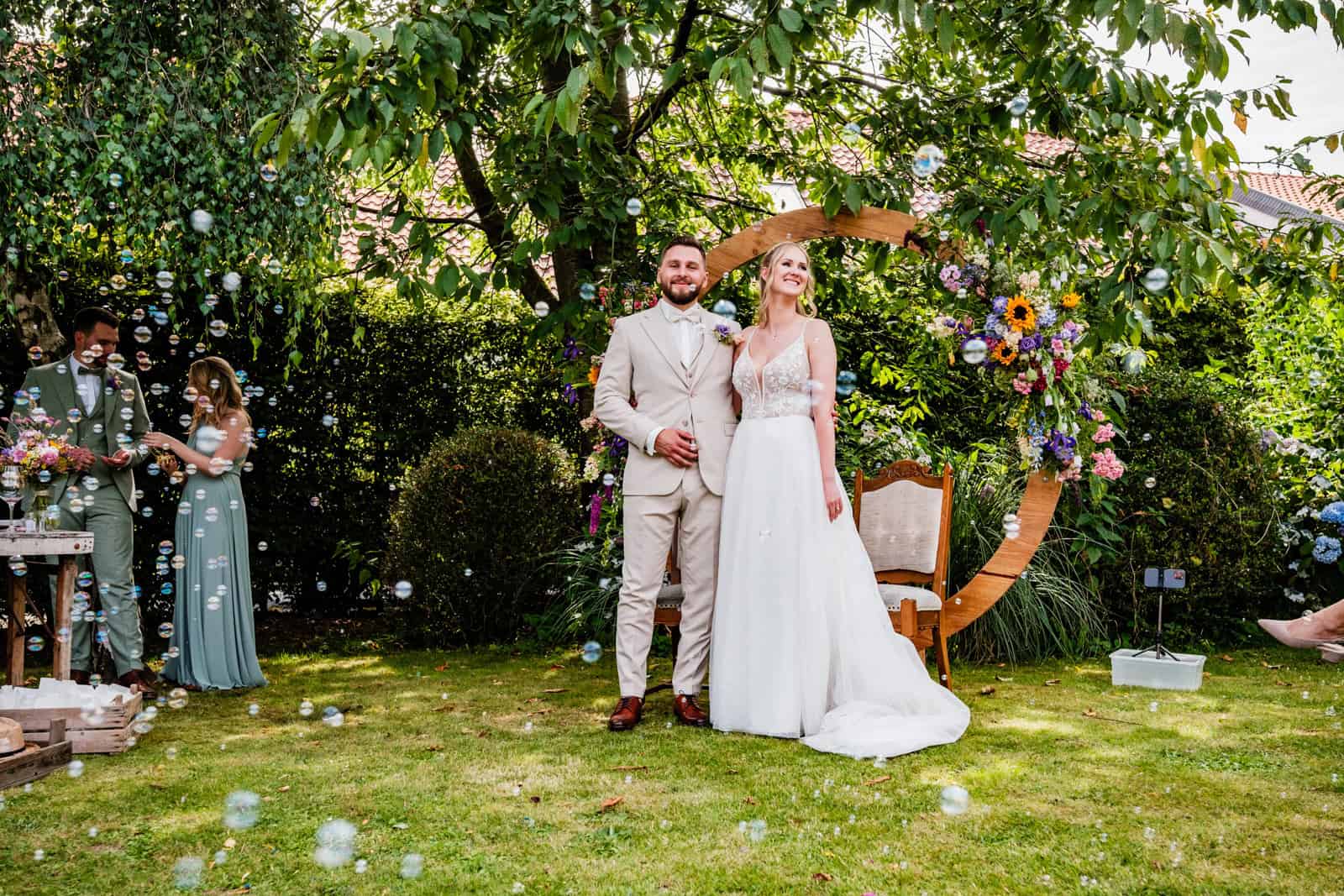 Hochzeit auf Schloss Meierhof in Düsseldorf