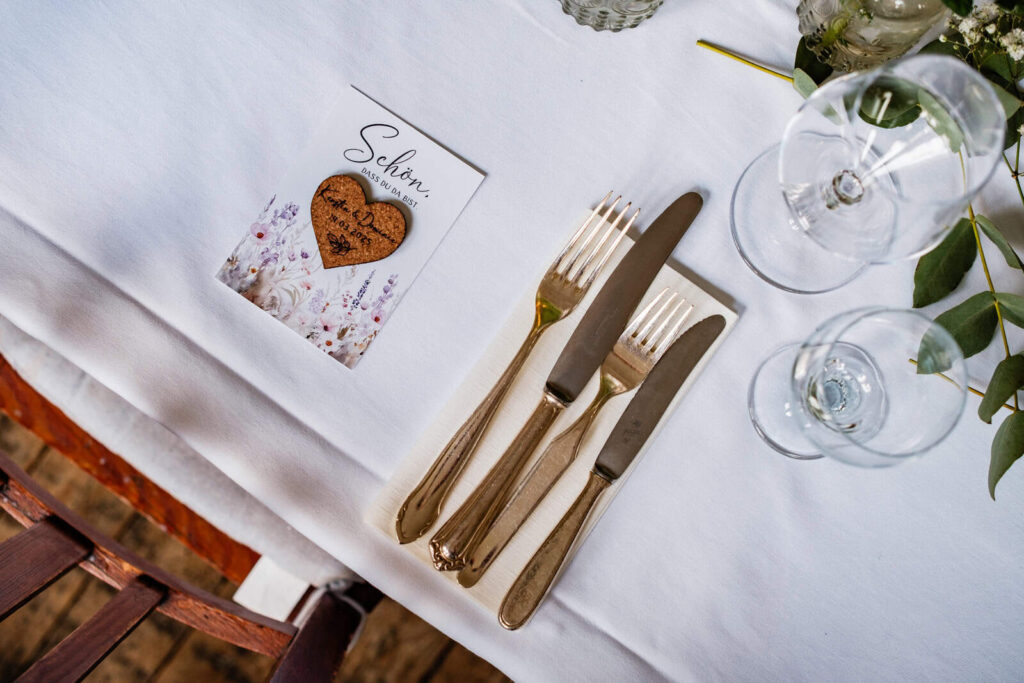 romantische Hochzeit im- Ladü in Düsseldorf