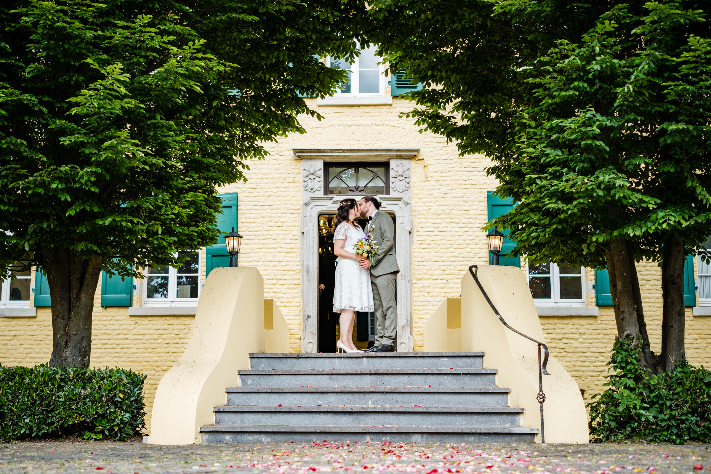 Brautpaarshooting am Haus Katz in Jüchen